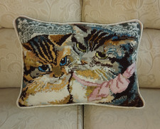 Kaffe Fassett Victorian Cats Completed Tapestry Cushion Cover