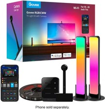 Govee RGBICWW TV Light Kit with Camera for 55"-65" TVs H605D 