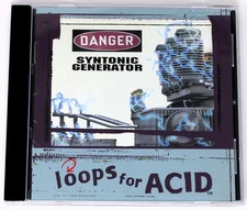Sonic Foundry Syntonic Generator Loops For Acid Sample/Sound Library/Sampling CD