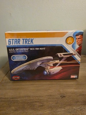 Star Trek U.S.S. Enterprise NCC-1701 Refit Wrath Of Khan Snap-Together Model Kit