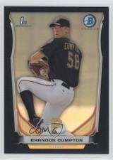 2014 Bowman Prospects Chrome Black Refractor 59/99 Brandon Cumpton #BCP81 0b0