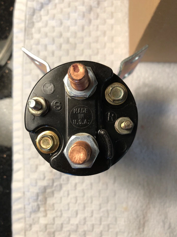 Nuevo solenoide de arranque BWD S120 65-67 Dodge D100 D200 D300 66 Ford Bronco F100 Foto 2 de 4