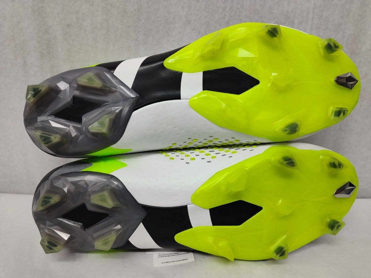Adidas Men\'s Predator Accuracy.1 L FG Soccer‎ Cleats GZ0032 Lucid Lemon Sz 9 Adidas Predator Accuracy.1 Low Firm Ground Cleats Soccer  main image 4