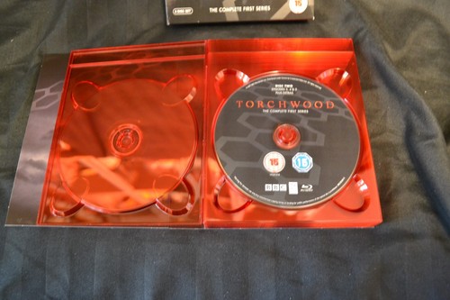 Doctor Who Torchwood Blu Ray Complete Season 1 2008 with card slipcover - Picture 7 of 12