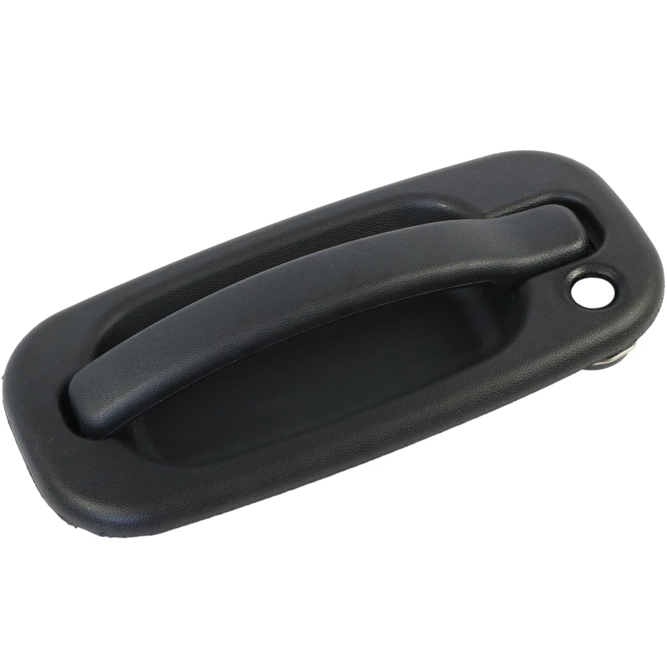 Door Handle Outside Front Left Black For Chevrolet Silverado 2500 HD 2001-2006 - Image 4 of 4