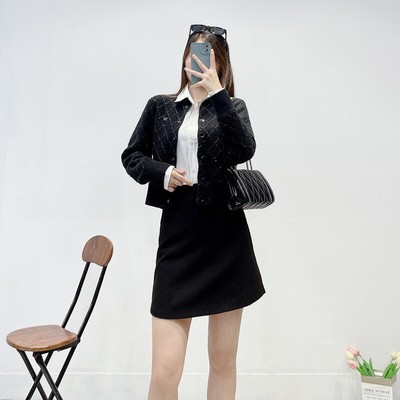 Sandro Women's Slim Fit Short Jacket Coat
