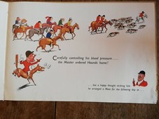 H.M. Bateman ~The M.F.H. who Ran Riot! MOSS BROS Advertising Catalogue Hunting 