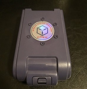 Nyko Nintendo Gamecube 12 Game Mini Cd Organizer Hard Shell Rare Purple Gc Ebay