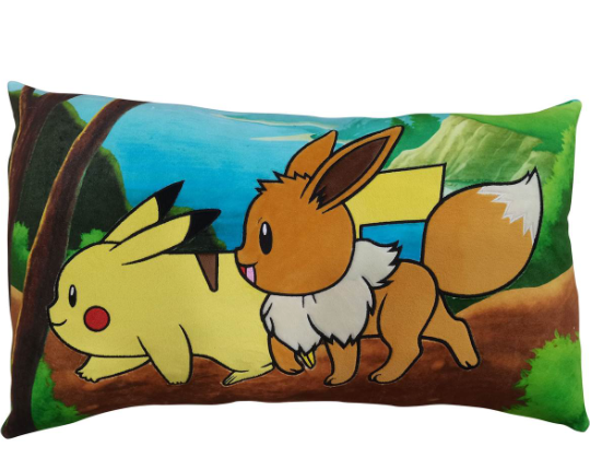 POKEMON - Cuscino: Pikachu & Eevee 60cm