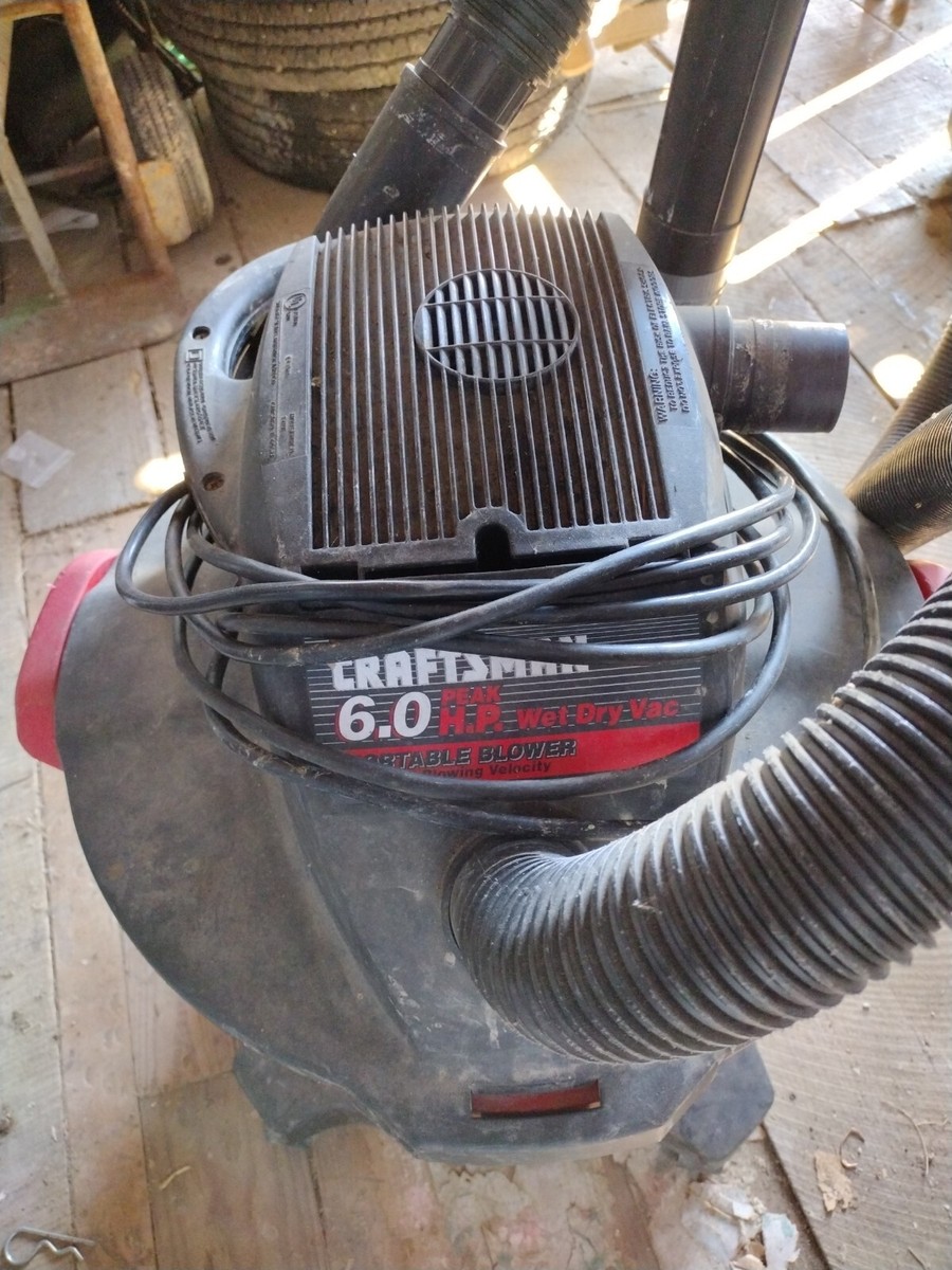 プレストマン Craftsman shop vac 6.0 peak hp 16 gallon | eBay