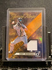 Endy Rodriguez 2024 Donruss Jersey Kings Orange ICE - Pirates