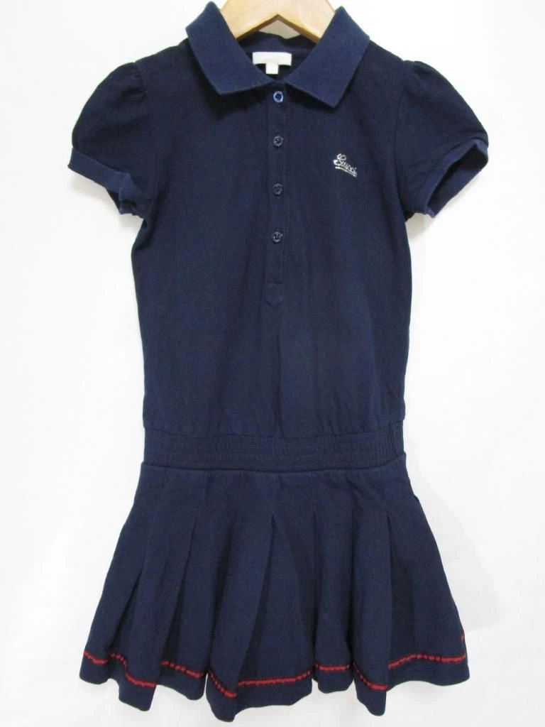 Robe polo marine GUCCI taille 6 110 cm authentique bébé enfant une pièce