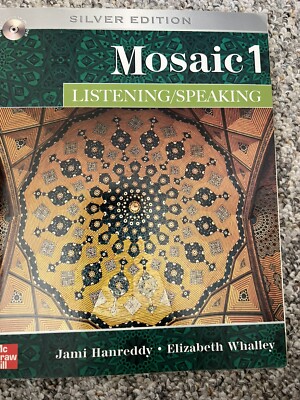 Mosaic 1 Listening and Speaking Student Book with Audio Highlights CD, Si - GOOD