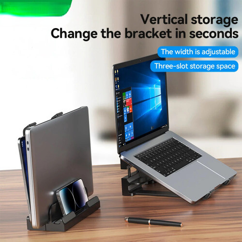 Foldable Laptop and Tablet Stand Portable Adjustable Holder  