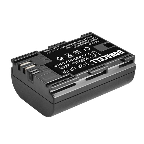 2x 3200mAh LP-E6 Battery for Canon EOS 5D Mark II III 6D 7D 60D 70D 80D Camera - Picture 8 of 10