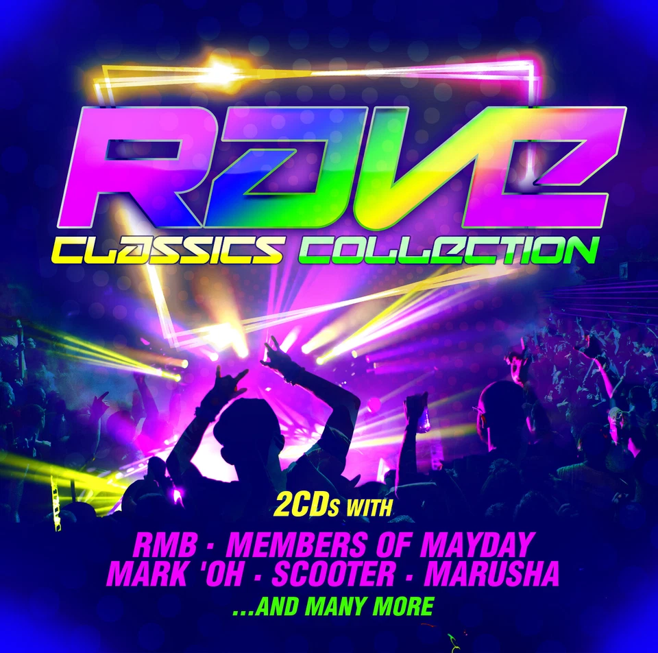 Rave Classics Collection Various Artists 2CD Sampler CD Compilation (Mint) - Image 1 of 1