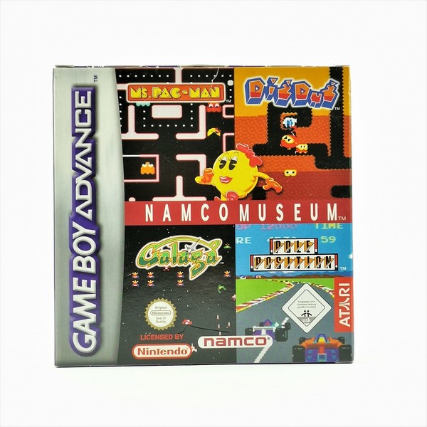 Nintendo Game Boy Advance Spiel : Namco Museum - Ovp Anleitung Pal Gba Gameboy-image