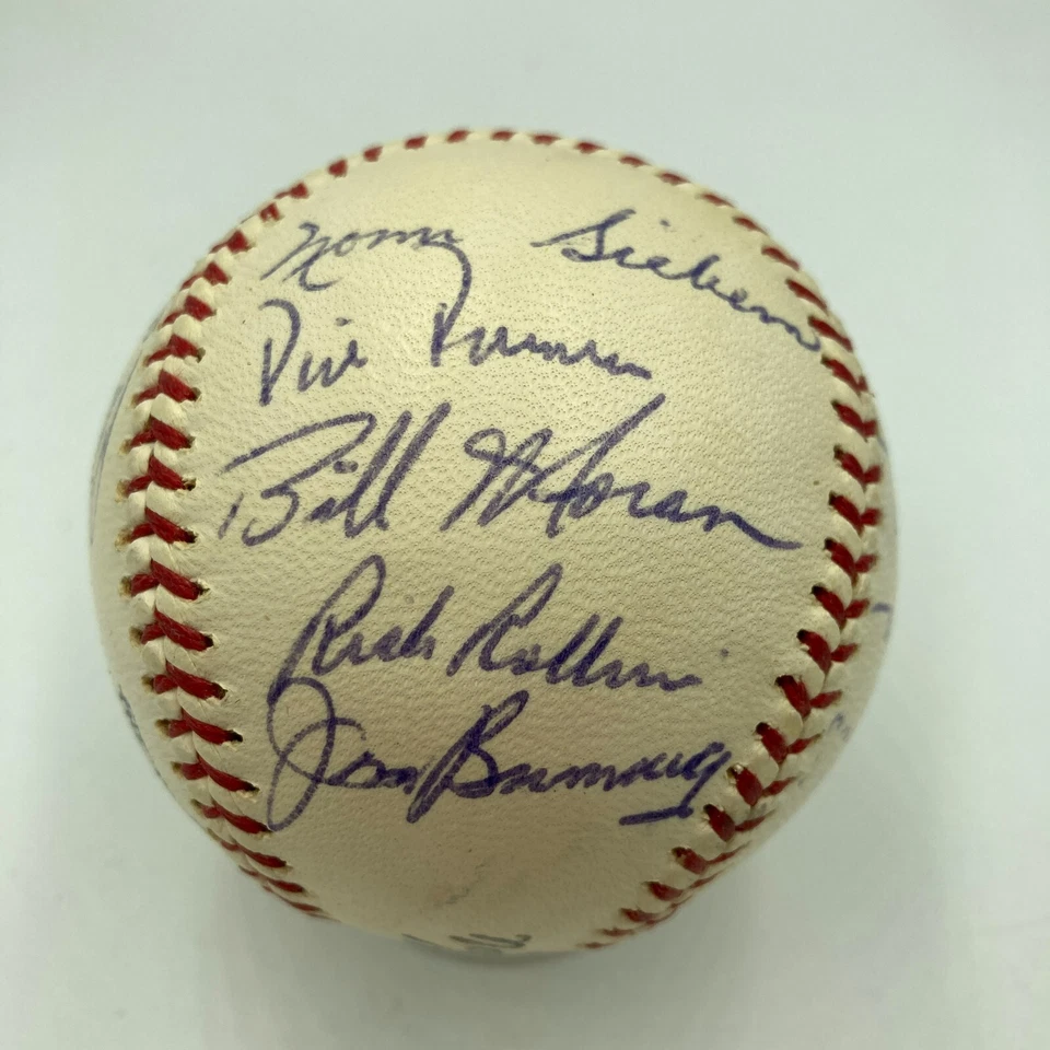 1962 All Star Game Team Signed Official National League Baseball JSA COA - Image 4 of 4