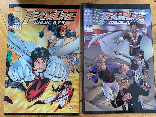 TEAM ONE 1 WILDCATS WILDC.A.T.S. ISSUE 1 2 IMAGE COMICS COMIC BOOK VERY GOOD