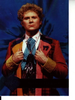 DR WHO SERIES 3 - Sixth  Doctor Foil Card Colin Baker  by CORNERSTONE