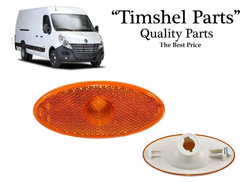 SHLPDFM Seitenmarkierungsleuchten 2er Set - Für Renault Master Mk3, Opel Movano, Nissan NV400