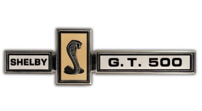1967 Shelby GT500 Grille, Interior & Trunk Lid Emblem