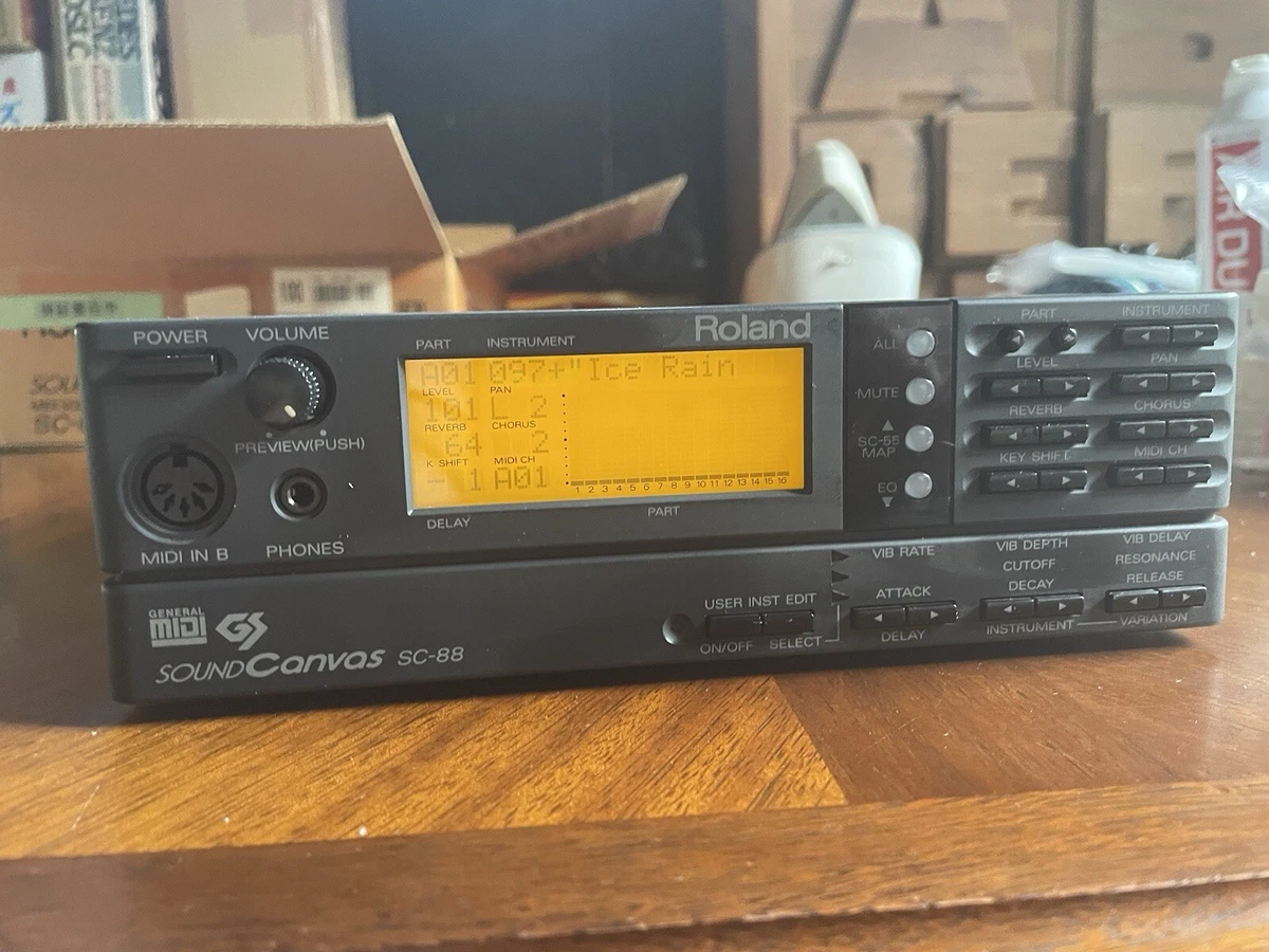 掘り出す Roland SC-88VL 音源モジュール - ☆航空無線と