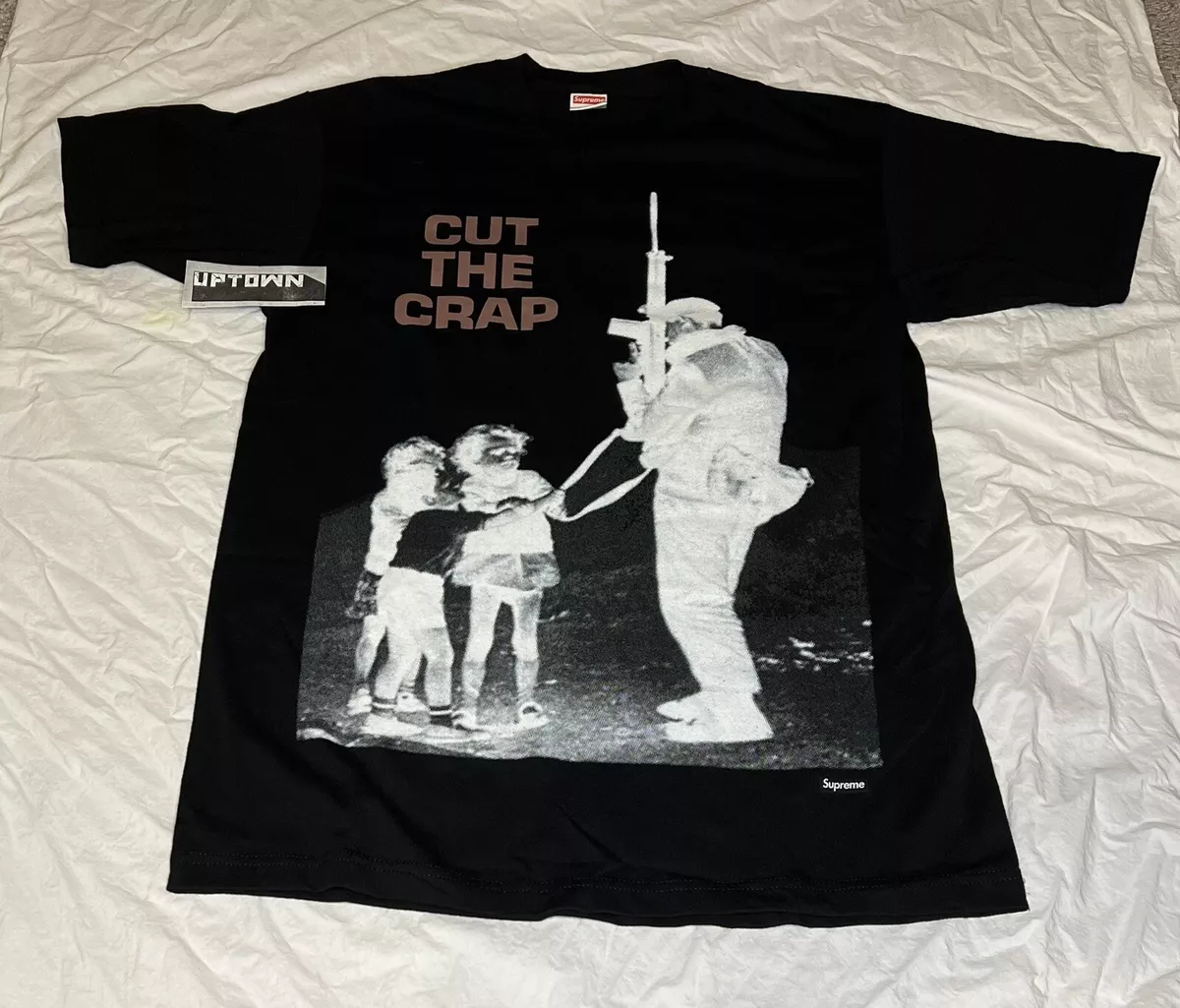 Very rare SS09 Supreme Cut The Crap Tee T-shirt size LRG Box Logo