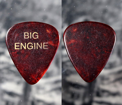 BIG ENGINE ~ Banner Thomas Tour Guitar Pick Molly Hatchet Bassist RIP ...