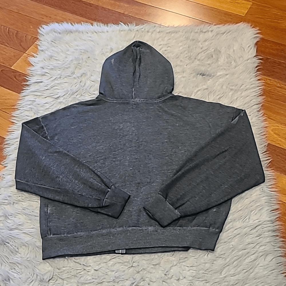 SO womens gray the favorite full zip hoodie oversized