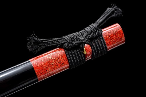 Iron Tsuba Japanese Ninja Wakizashi Sword Katana 1095Carbon Steel Sharp Knife - Picture 6 of 11