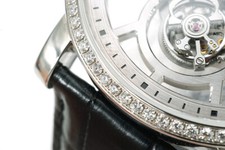 Cartier Rotonde de Cartier HPI00449 Tourbillon Skeleton White Gold Men's Watch 9