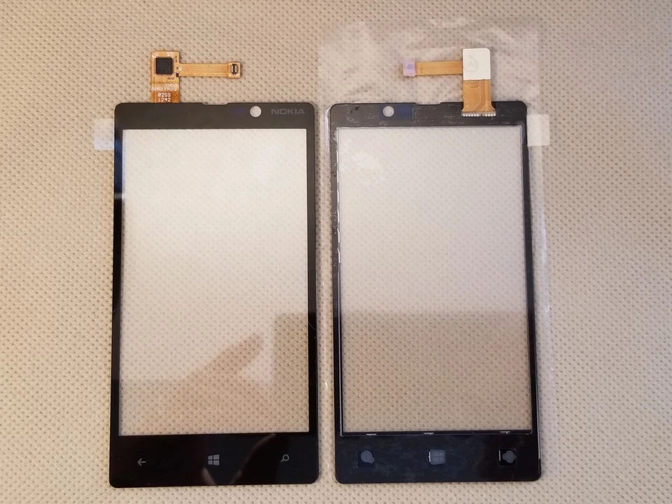 Новый Nokia OEM передний сенсорный экран цифровой планшет стекла объектив деталь для LUMIA 820 - черный - Изображение 2 из 4