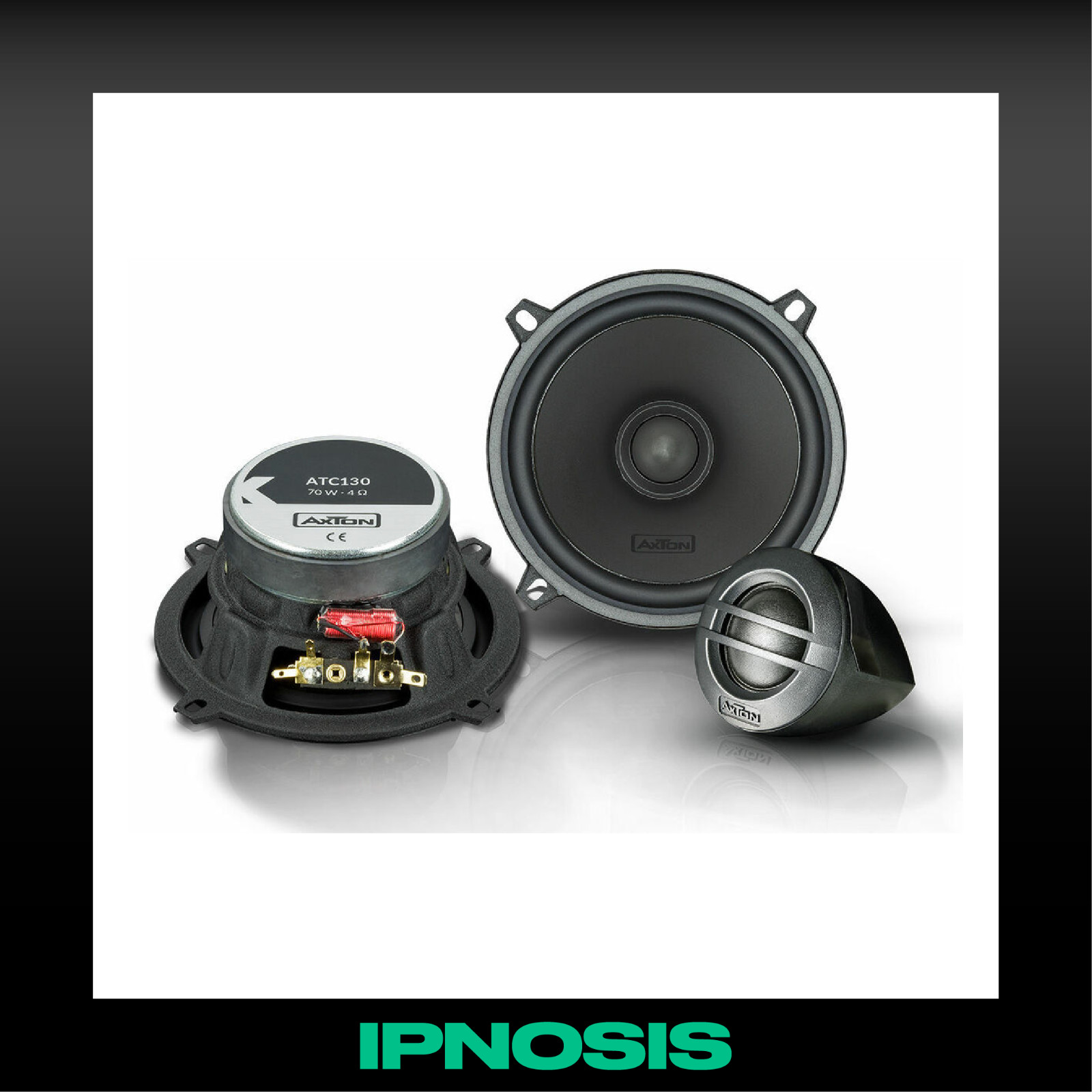 Axton ATC130: Colonna Sonora per i tuoi Viaggi | Kit 13cm 70W RMS