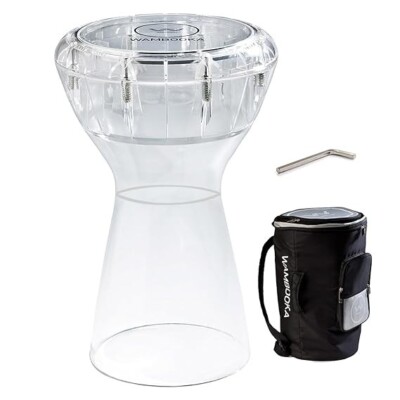 Wambooka Diamond Darbuka Drum 8.5 Inch Head Brass tuning keys