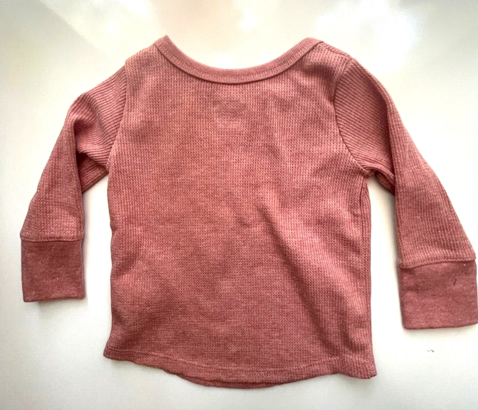 Garanimals Niña Bebé Niño 12 Meses Manga Larga Rosa Mostaza Lote 2 Piezas Nuevo Foto 4 de 4