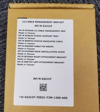 New Dell 1U Cable Management Arm Kit DP/N 02J1CF