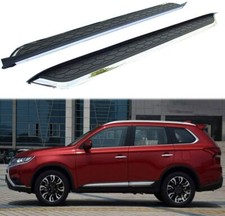 Door Running Board Side Step Nerf Bar Fits For Mitsubishi Outlander 2013-2021