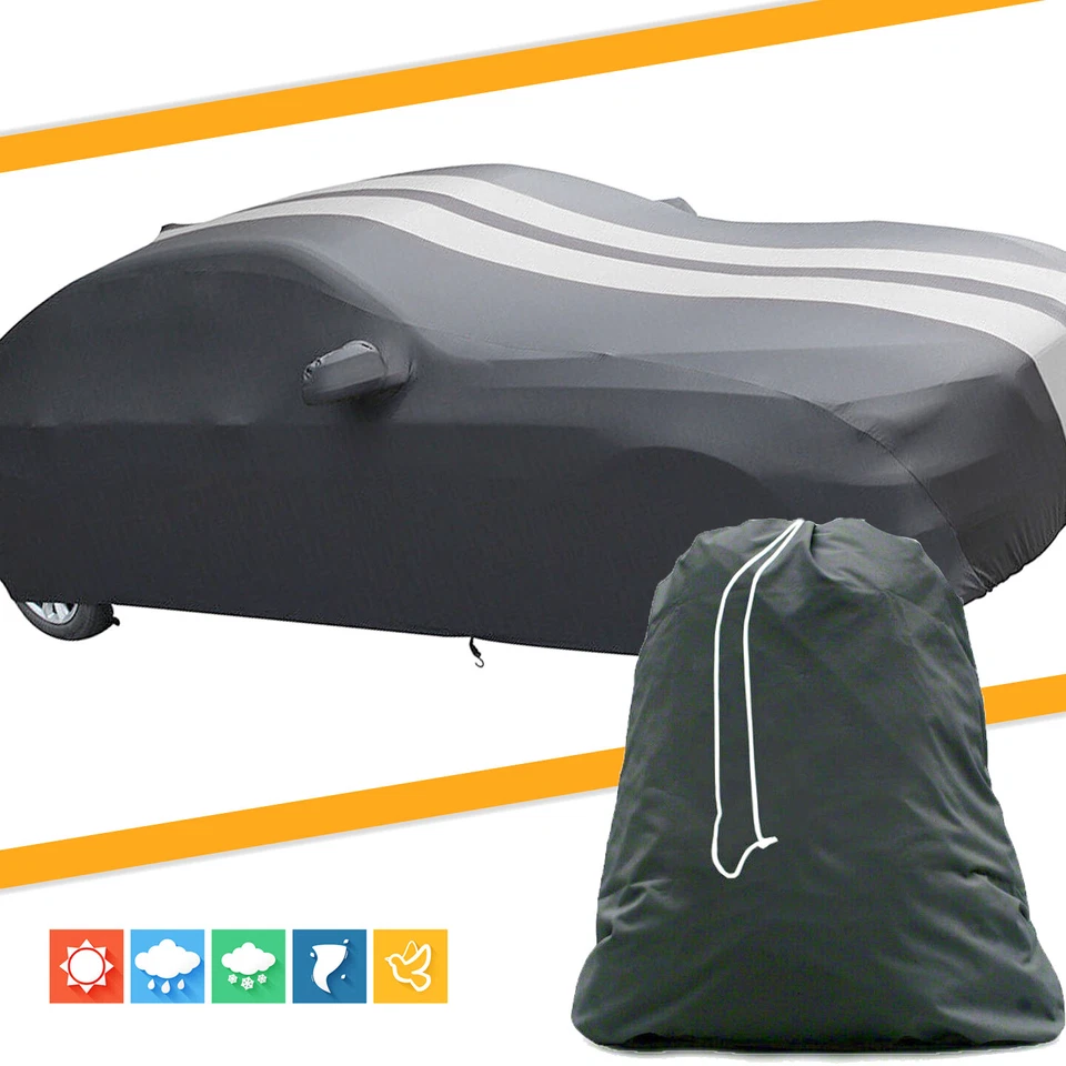 Full Car Cover Stain Stretch Custom For Ford Mustang Shelby GT350 GT350R GT350 - Image 2 of 4