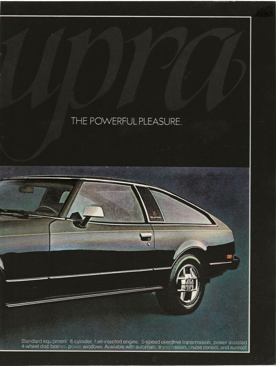Vintage Print 2-Page Ad Toyota Celica Supra - You Got It - Apr