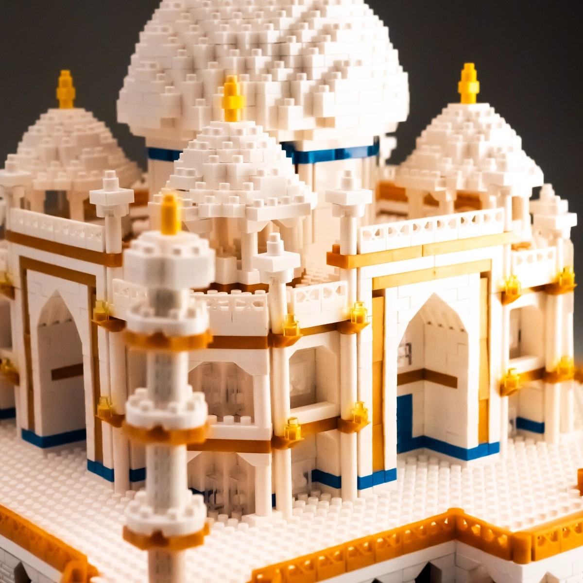 3950 pièces repères Taj Mahal modèle bloc de construction jouets pour