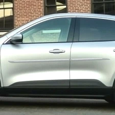 For: Ford Escape 2020-25 Painted Body Side Moldings w/Chrome Inserts #CF7-ESC20
