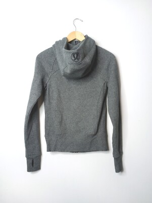 Lululemon Scuba Hoodie Light Cotton Fleece 2 Heathered