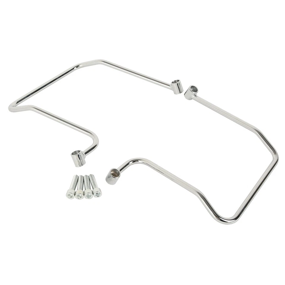 Soportes de protección para alforja aptos para Harley Dyna Fat Bob Wide Glide 06-17 Foto 4 de 4