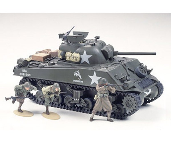 Tamiya 1/35 Wwii Us Sherman M4A3 75Mm Spä.(9) Nr 300035250-image