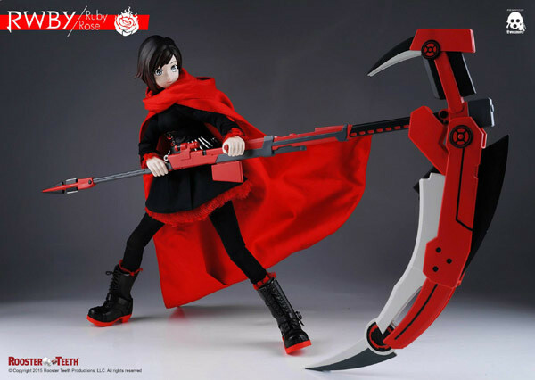 rwby ruby rose action figure