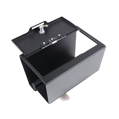 Center Console Safe GUN Storage Lock Box W/ TRAY For Nissan Titan