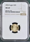 2026 American Gold Eagle 1/10 oz — photo from another recent sale