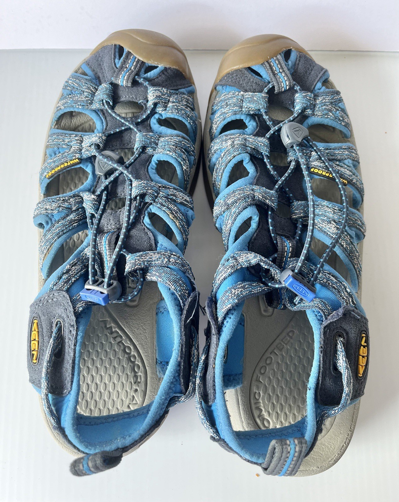 KEEN sandali donna blu sandali sussurrati taglia 8 5