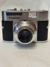 Voigtlander VITO BL Camera 35mm 1950s Germany With Leather Case UNTESTED